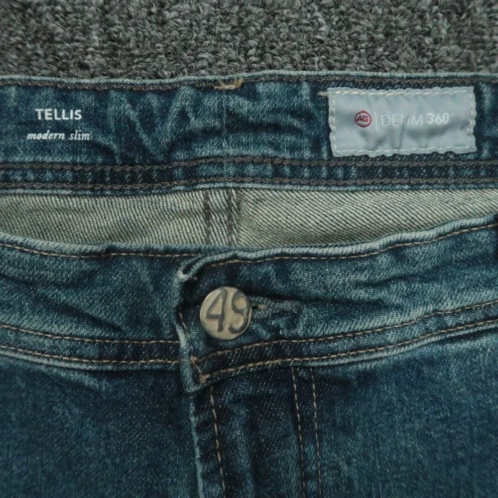 AG Adriano Goldschmied Jeans Mens 38x33 Tellis Modern Slim Stretch Denim 360 NWT